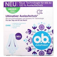 Băng Vệ Sinh Tampons OB Extra Protect Super+ Comfort 5G Hộp 36 Cái Nhập khẩu Đức