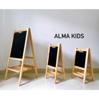 Bảng Vẽ Thông Minh Giá Vẽ Mini Cho Bé Giá Vẽ Đa Năng 2 Mặt Alma Kids AMK2102.