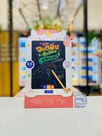 Bảng vẽ thông minh tự xóa LCD hình Unicorn MierEdu (3 tuổi)
