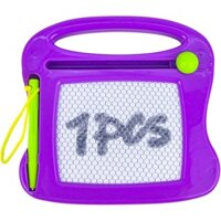 Bảng vẽ từ tính Mini cho trẻ em - Ủng hộ bữa tiệc vui nhộn cho trẻ em Tấm phác thảo Mini cho du lịch Đá phiến ma thuật, Quà tặng đồ chơi cho trẻ em, Máy tính bảng viết tiệc sinh nhật màu tím