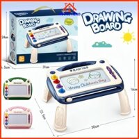 Bảng vẽ tự xóa cho bé thông minh có chân bàn bảng từ tính tập viết tập vẽ cho bé