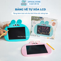 Bảng vẽ tự xóa LCD - bảng viết đổi màu thông minh hình thỏ dễ thương Doo Doo Toy - đồ chơi giáo dục