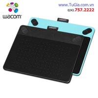 Bảng vẽ Wacom Intuos Pen & Touch Small CTH-490 Comic (đen/xanh)