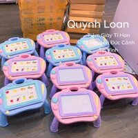 Bảng vẽ xoá cho bé, Bảng vẽ từ tính, bảng vẽ nam châm  cho bé , đồ chơi bảng vẽ, bảng tập vẽ cho bé, bảng vẽ có chân