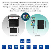 Bảng vẽ XP-PEN DECO FUN XS XS 4.8 inch, máy tính bảng vẽ giá rẻ XPPEN