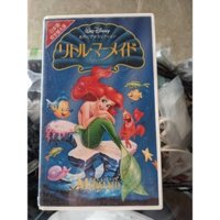 Băng VHS phim hoạt hình Nàng Tiên Cá chính gốc Nhật Bản