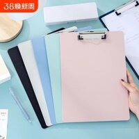 Bảng viết A4, bìa cứng, kẹp giấy thi, bảng ghi dọc, kẹp giấy, đồ dùng văn phòng, bảng vẽ vỏ cứng, bảng viết góc một mặt cho nhà hàng