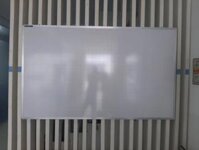 Bảng viết bút lông Mica treo tường KT 40x60cm