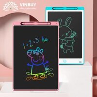 Bảng Viết Cảm Ứng Điện Tử 3D Đa Sắc Thông Minh Tự Xóa Dành Cho Bé - Bảng Vẽ Đồ Họa Bút Dạy Học Tùy chọn màu sắc - Hàng Chính Hãng - Màu Hồng 12inch