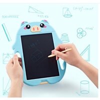 Bảng viết điện tử thông minh- Hình thú- 9inch (Xanh- Hồng-Trắng)