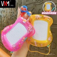 Bảng viết từ tính mini sáng tạo, bảng viết tay, bảng vẽ cho học sinh, móc khóa, đồ chơi dễ thương tinh tế, bán buôn