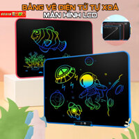 Bảng Viết Vẽ Điện Tử 3D Đa Sắc Màu - Bảng Vẽ Màu 13,16,20 Inch Màn Hình LCD Tự Xóa Thông Minh Tặng Kèm Bút Viết Bảng