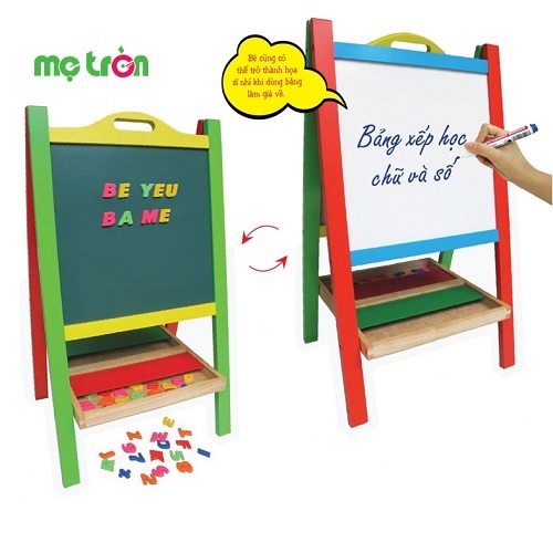 Bảng xếp học chữ và số Winwintoys 60552