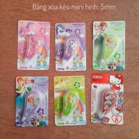 Băng xóa khô mini hình.Xóa kéo loại nhỏ. - Màu hồng - 1 cái