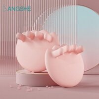 Bangshe 2 Cái Dụng cụ tách ngón chân, Dụng cụ tập luyện vòm điêu khắc chân chống trượt thư giãn cơ bắp, Dụng cụ Massage chân đàn hồi chống mài mòn an toàn