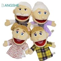 Bangshe Họ Con Rối Tay Búp Bê Trẻ Em Gối Ngủ Trang Trí Nhà Cửa Gối Đồ Chơi Nửa Thân Hoạt Hình Cha Mẹ Ông Nội Con Rối Sang Trọng Đồ Chơi