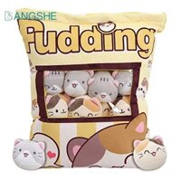 Bangshe Một Túi Sang Trọng Đồ Chơi Pudding Sakura Bunny Khủng Long Thú Nhồi Bông Quà Tặng Sáng Tạo Bé Gái Quà Tặng Động Vật Mini Bóng Túi Đồ Chơi Sang Trọng