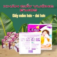 Bành 30 gói khăn giấy vuông EMOS