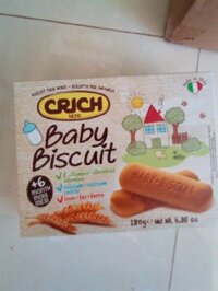 Bánh ăn dặm Baby Biscuit (6+)180g