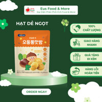 Bánh ăn dặm cho bé vị hạt dẻ ngọt chất lượng cho trẻ 15 tháng 50gr/gói  - Eus Food & More