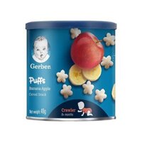 BÁNH ĂN DẶM CHUỐI & TÁO GERBER 49G