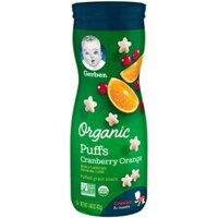 Bánh ăn dặm Gerber Cao Organic – Cranberry Orange – 42g
