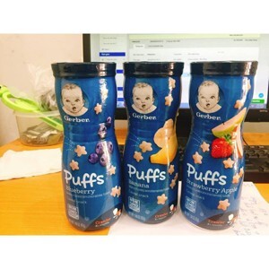 Bánh ăn dặm Gerber, hộp cao