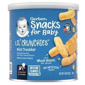 Bánh ăn dặm Gerber Graduates Lil’ Crunchies