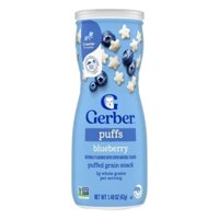 Bánh ăn dặm Gerber ngôi sao vị việt quất 42g cho bé 8M+