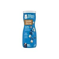 Bánh ăn dặm Gerber ngôi sao vị việt quất 42g cho bé 8M