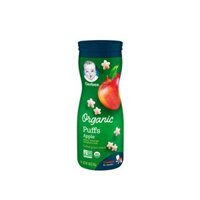BÁNH ĂN DẶM GERBER ORGANIC PUFFS VỊ TÁO 42G