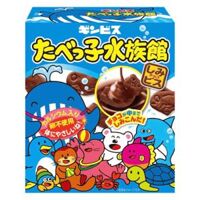 Bánh ăn dặm Ginbis hình sinh vật biển phủ sô cô la đen (hộp)