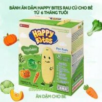 Bánh ăn dặm Happy bites 50g vị rau củ