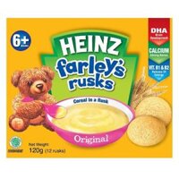 Bánh ăn dặm Heinz 6m+ truyền thống 120g