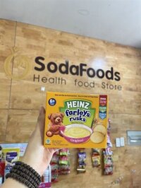 Bánh ăn dặm Heinz Farley’s – vị Truyền Thống 6m+ (120g)