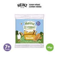 Bánh ăn dặm Heinz vị chuối (60g) (7m+) – Gói