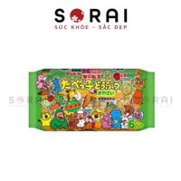 Bánh ăn dặm hình thú Ginbis Nhật Bản vị rau củ set 6 túi