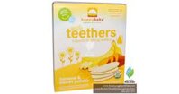 Bánh Ăn Dặm Hữu Cơ Happy Baby Teethers, Chuối & Khoai Lang