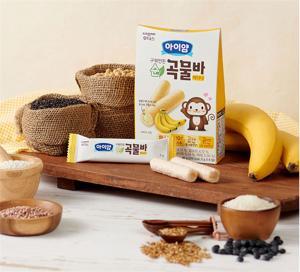 Bánh Ăn Dặm Hữu Cơ Ildong Vị Chuối 40g (6m+)