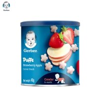 Bánh ăn dặm Nestlé Gerber vị dâu táo - lon 49g