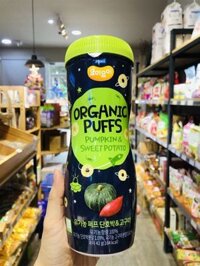 Bánh ăn dặm Organic Maeil vị Bí đỏ , khoai lang 8m+ – (lon 42g)