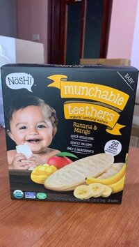 Bánh ăn dặm Organic Nosh Munchable - 54g