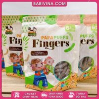 Bánh Ăn Dặm Papa Food - PapaPuffs Fingers | Dành Cho Bé Từ 6 Tháng Tuổi - 100% Nguyên Liệu Hữu Cơ | Mua Hàng Chính Hãng, Giá Rẻ Nhất Tại Babivina