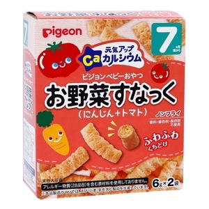 Bánh ăn dặm Pigeon 7t vị cà rốt, cà chua 13369