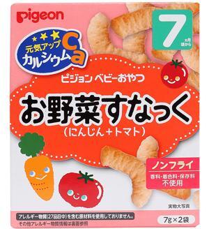 Bánh ăn dặm Pigeon 7t vị cà rốt, cà chua 13369