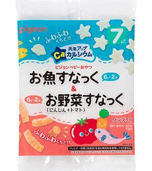 Bánh ăn dặm Pigeon 7t vị cà rốt, cà chua 13369