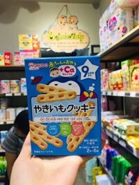 Bánh ăn dặm WAKODO Canxi – Vị Khoai lang nướng 9m+ (thanh dài)