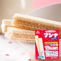 Bánh ăn dặm xốp Morinaga Nhật cho bé 9M+