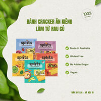 Bánh Ăn Kiêng Cracker Làm Từ Rau Củ Không Đường Orgran Spliits - Nhập Khẩu Từ Úc - Hộp 130gr