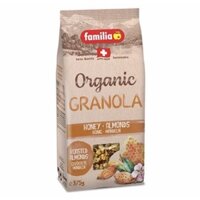 Bánh Ăn Sáng Ngũ cốc Familia Bio Organic Vị Mật Ong Hạnh Nhân 375G